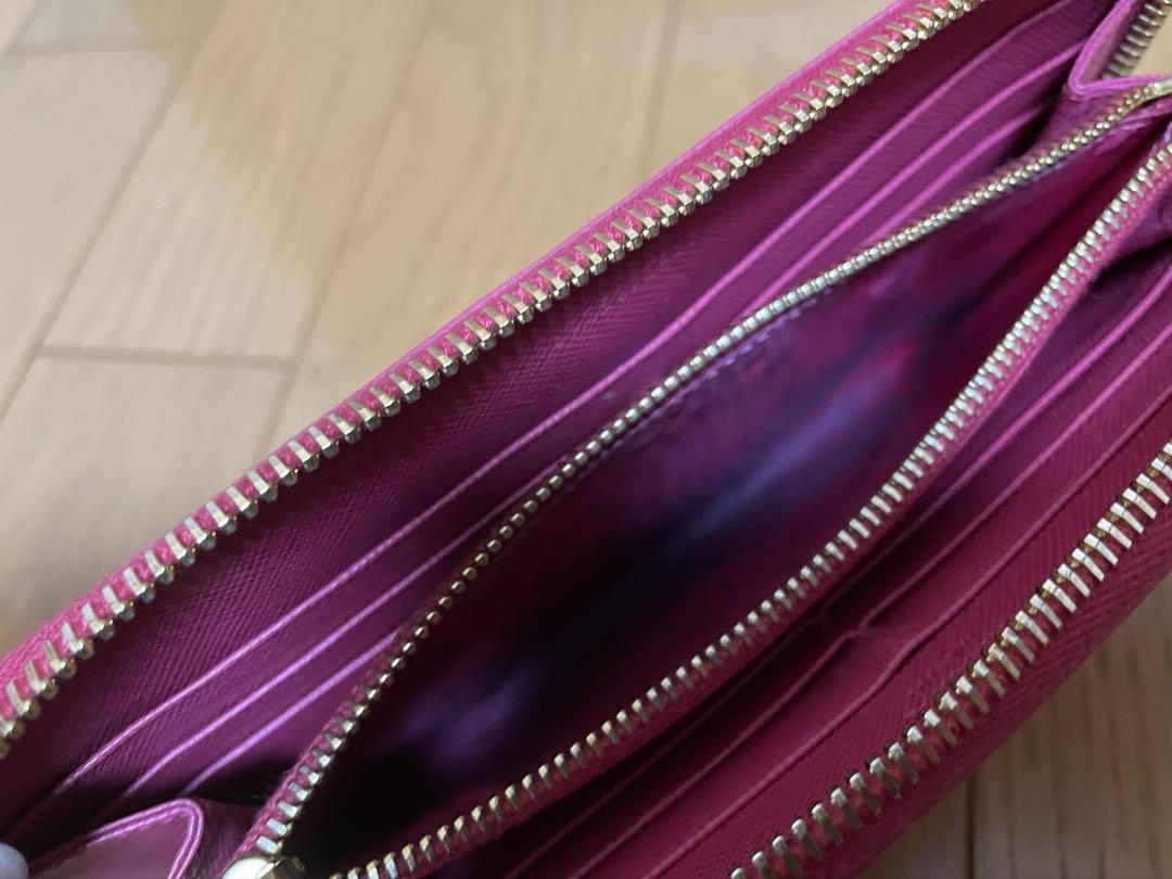 PRADA プラダ 財布 ラウンドファスナー