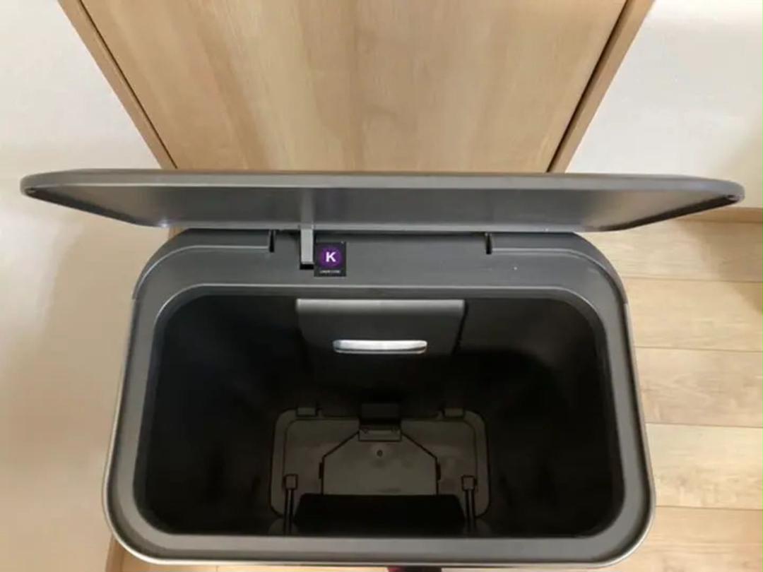 HOT国産 Simplehuman 45L シンプルヒューマン 専用ゴミ袋付 3uOQD-m31823672492 ゴミ箱 白 大得価人気SALE