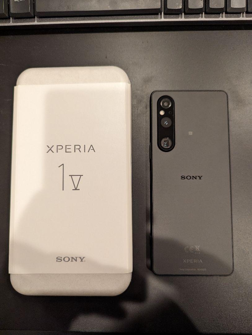 SONY Xperia 1 V simフリー版512GB【純正ケース（中古）付】
