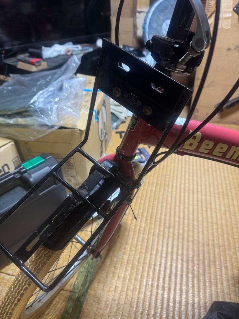 Beem 折りたたみ自転車 赤目立った傷や汚れなし BRIGHTFACE_UK