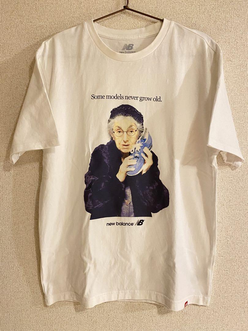 New balance おばあちゃんtシャツ - メルカリ