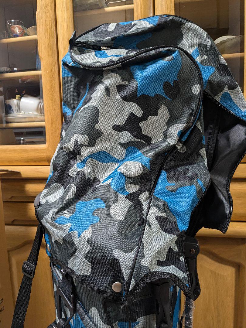 新品 PYKES PEAK 迷彩ゴルフバッグ