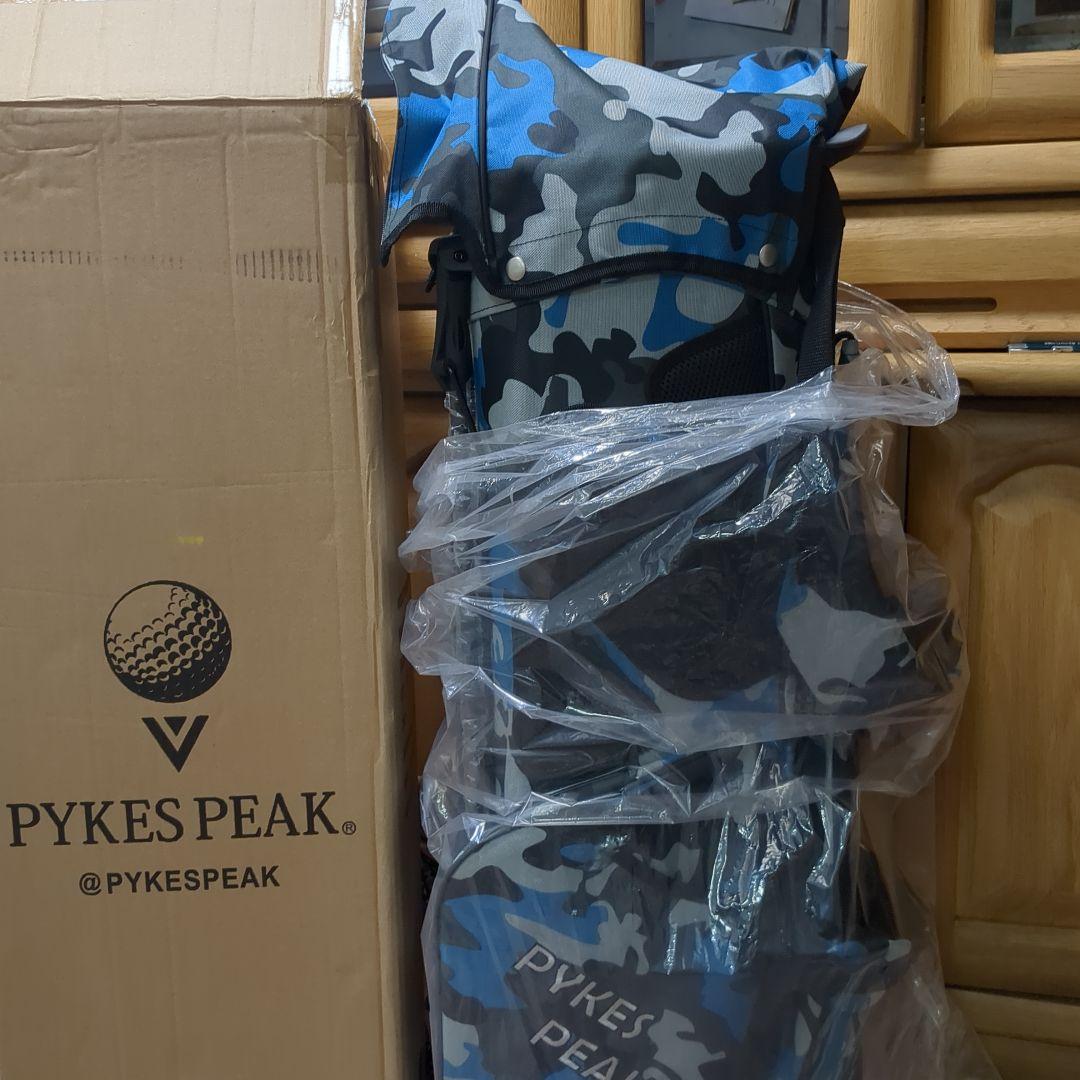 新品 PYKES PEAK 迷彩ゴルフバッグ