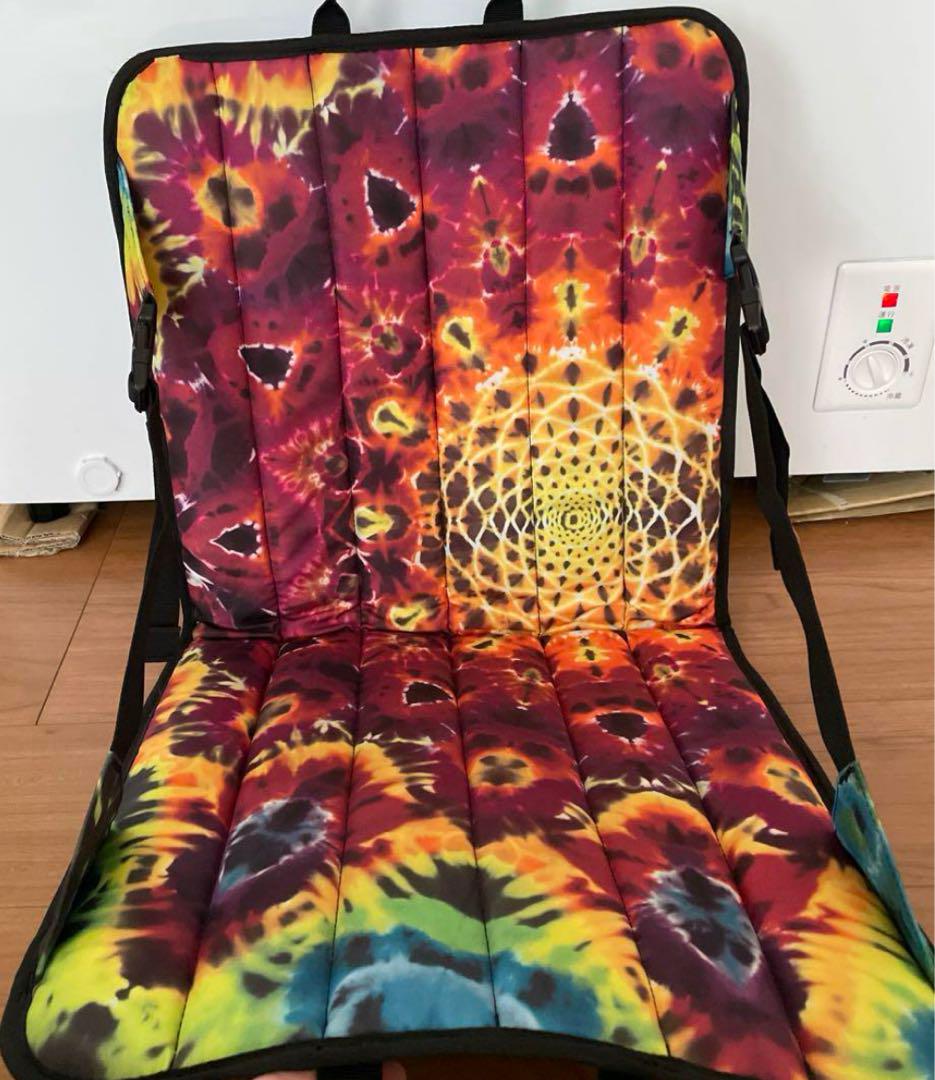 BURTON 折りたたみ座椅子 ローチェア2個セット