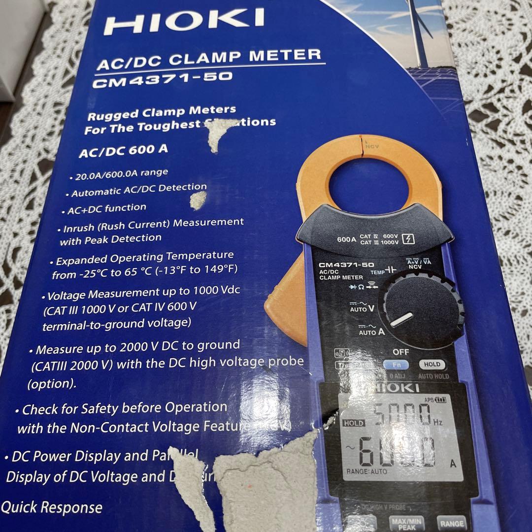 HIOKI AC DC クランプメーター CM4371-50