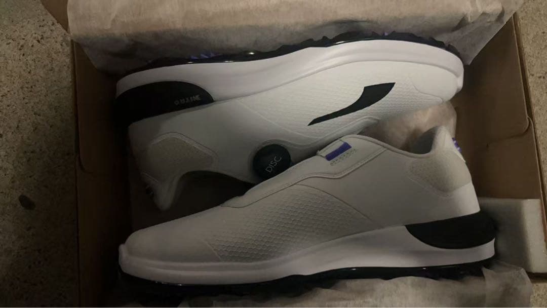 PUMA GOLFパワーアセンド ニトロ ディスク 02WH/BK/DARK A