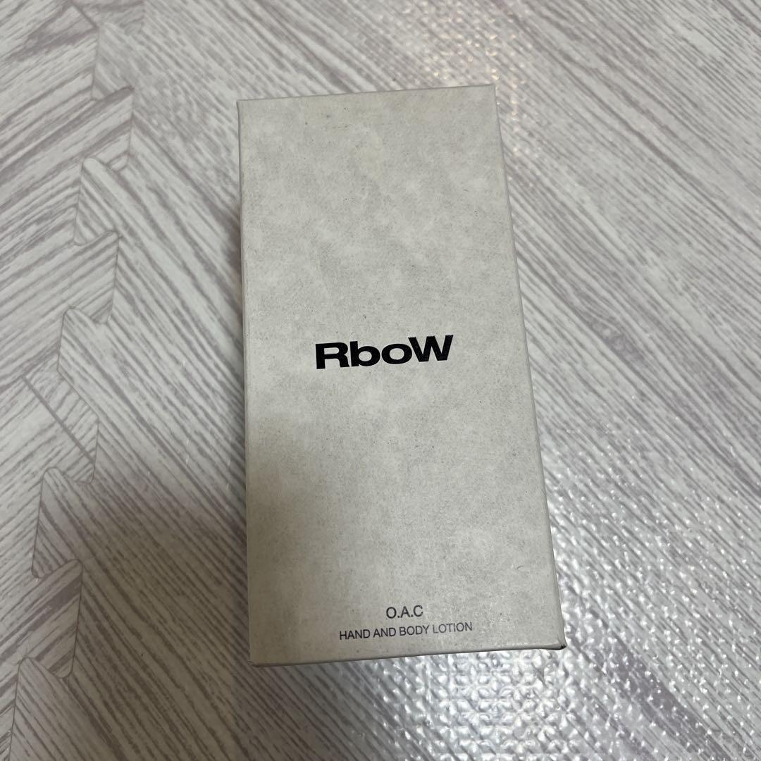 新品未使用 RboW ボディクリーム アールボウ オーエーシー