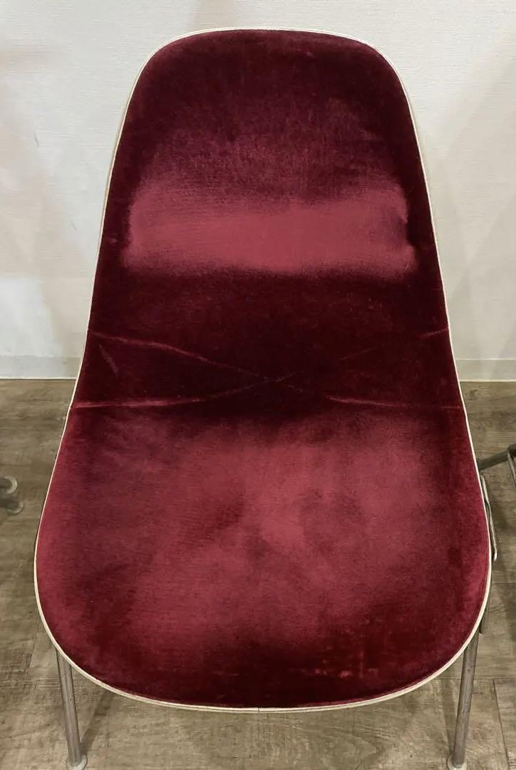 HermanMiller ハーマンミラー　Eames イームズワインレッド