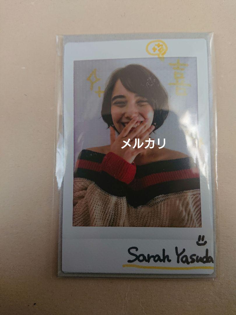 安田サラ 直筆サイン入りチェキ公式 ストア