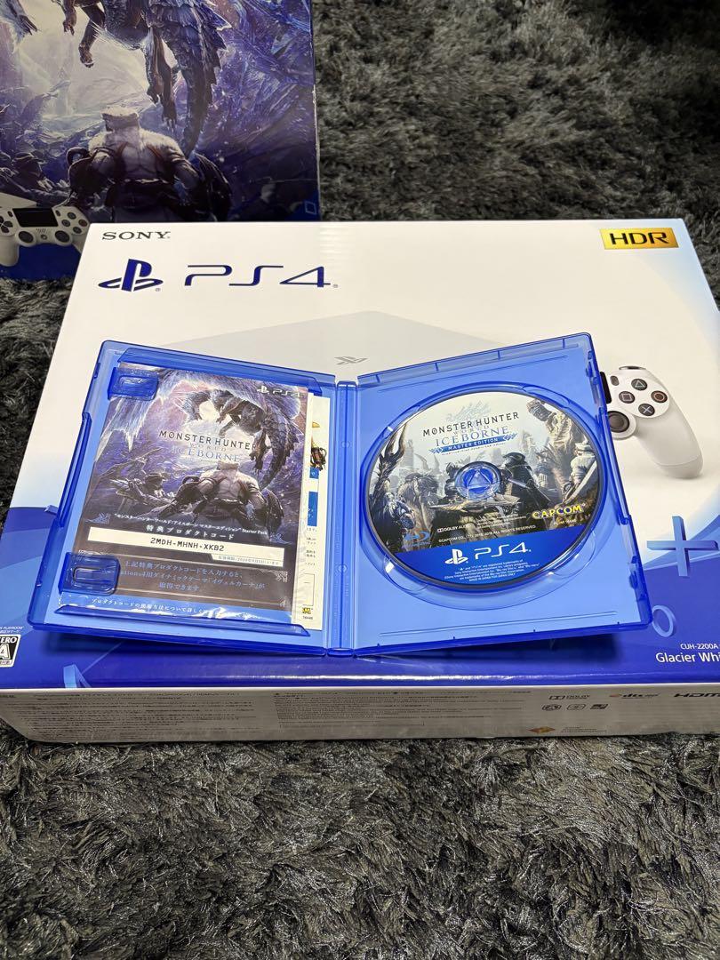PS4 CUH-2200A 500GB グレイシャーホワイト美品