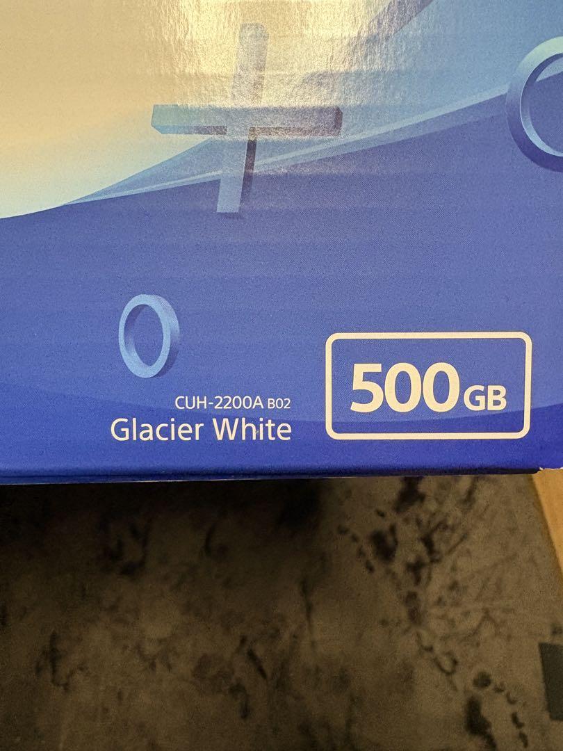 PS4 CUH-2200A 500GB グレイシャーホワイト美品