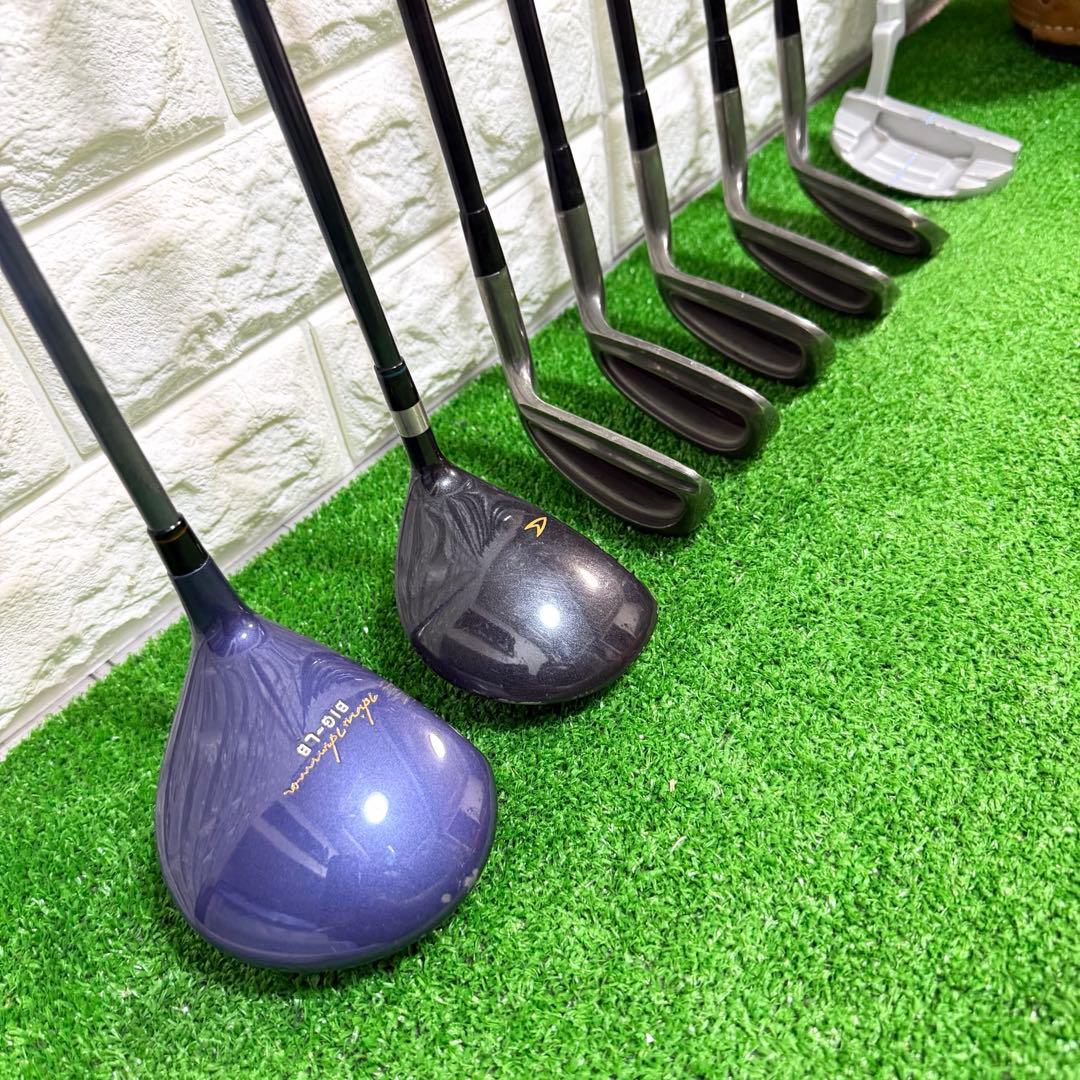 ゴルフセット　初心者応援　レディース　YAMAHA 打感良好　すぐ使える