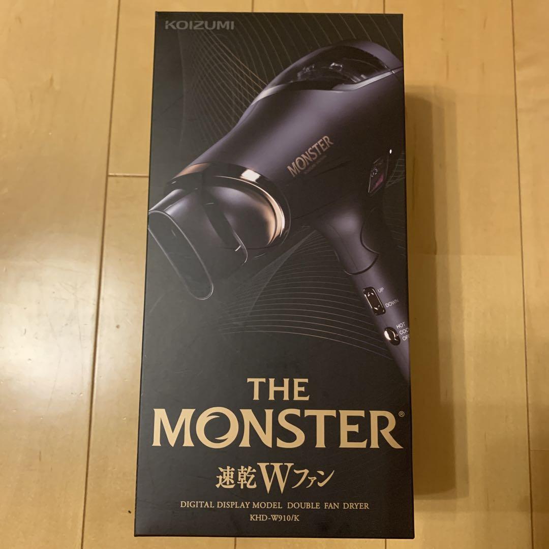 新品未開封KOIZUMI KHD-W900-K モンスター ドライヤー Amazon | KOIZUMI KHD-W900-K モンスター ダブルファン