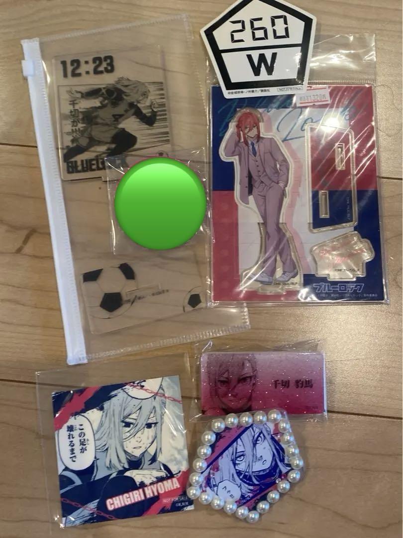 千切豹馬　アクリルスタンド　原作　アクリルバッジ