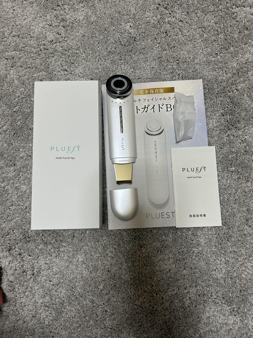 PLUEST 美顔器 超音波洗浄機能付き