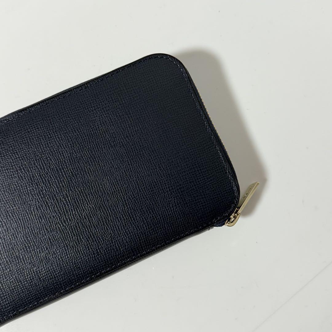 ⭐️新品未使用⭐️　ヴァレクストラ　ロングウォレット　ラウンドジップ　レザー