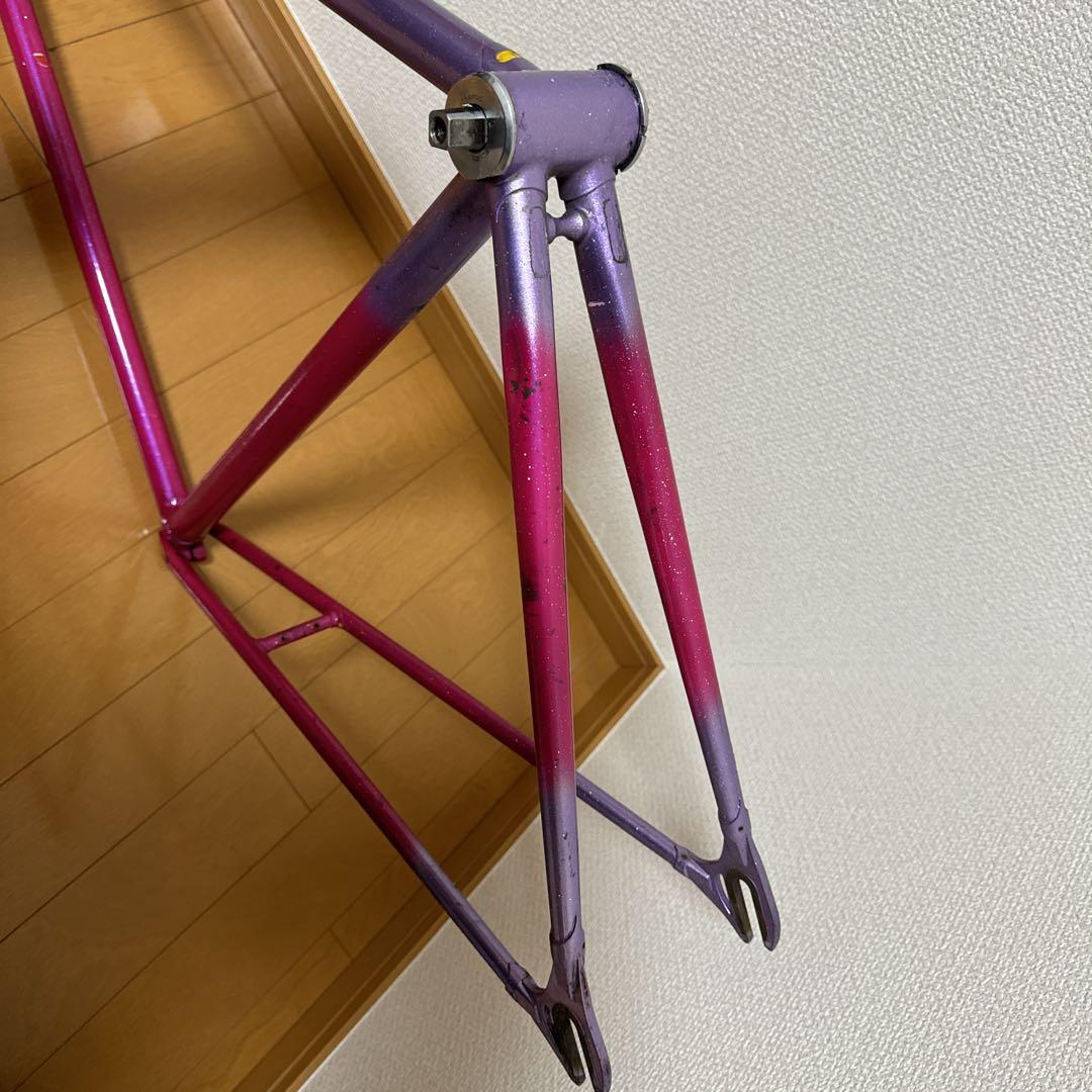 週末セール】MAKINO マキノ NJS フレーム ピスト 競輪