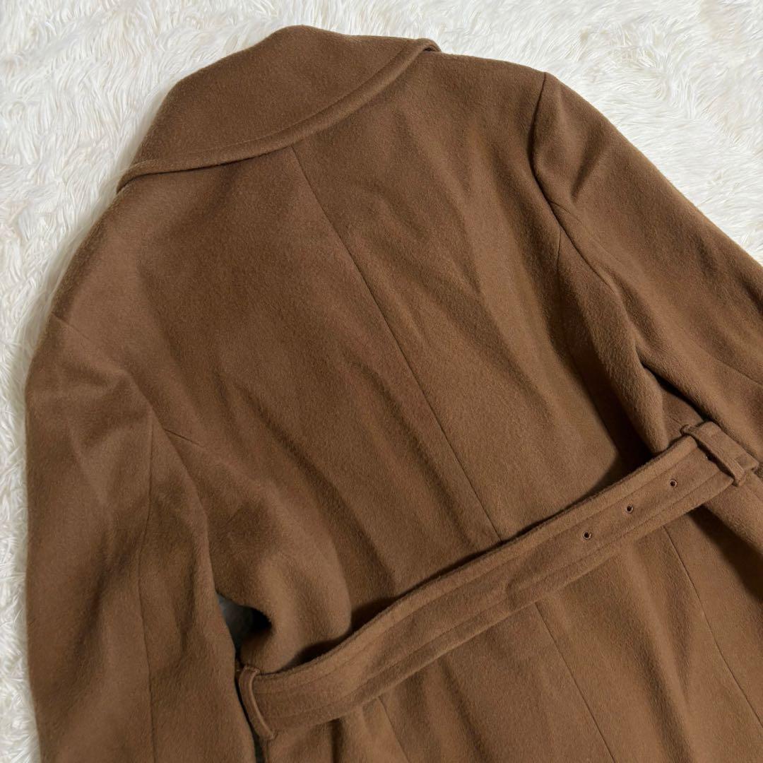 Diagram ダブルロングコート フォックスファー 金ボタン ブラウン 38 Diagram ダブルロングコート フォックスファー 金ボタン ブラウン 38