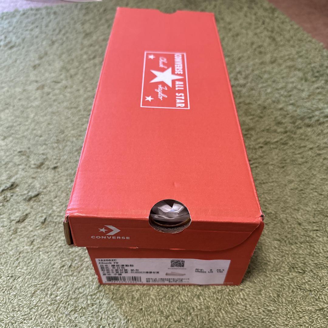 コンバースCT70 ホワイト 26.5cm