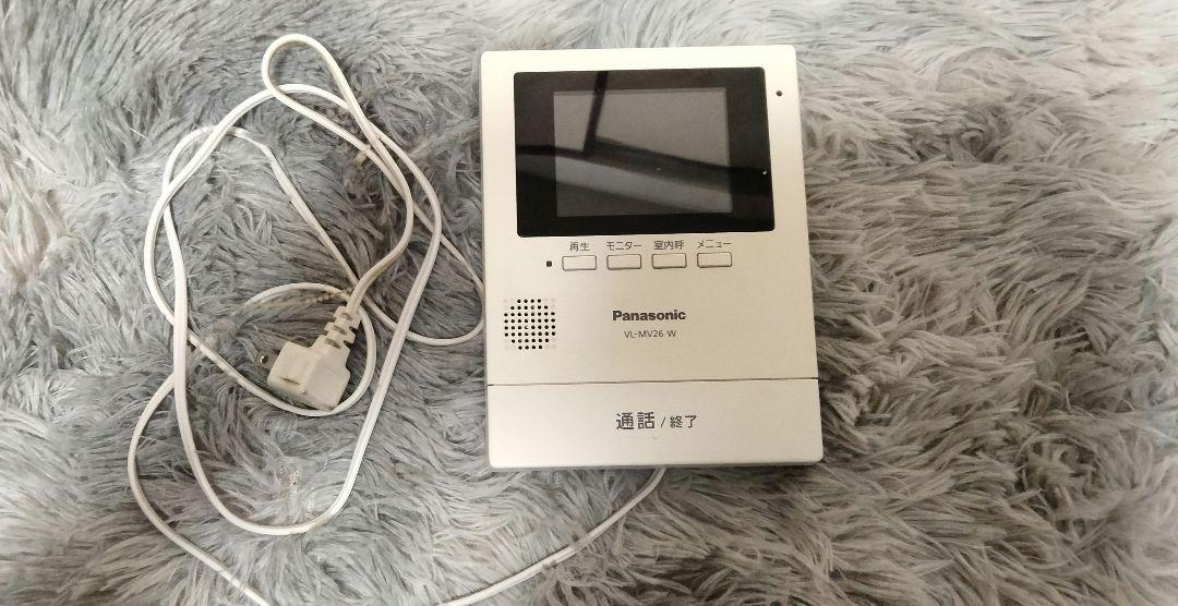 Panasonic ドアホン VL-MV26-W＋V522L