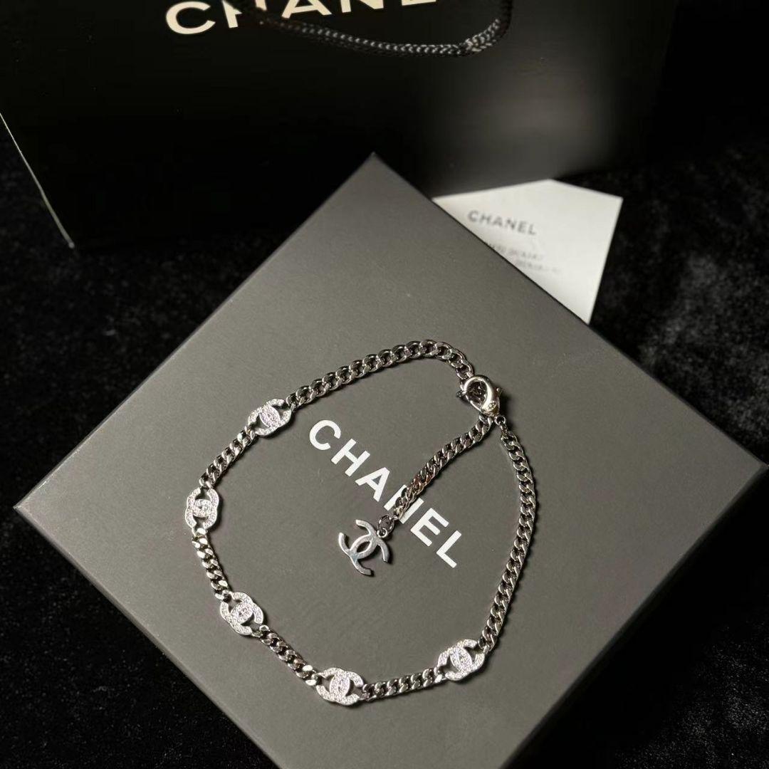 極美品☆人気 CHANEL シャネル ココ 5連 チョーカー
