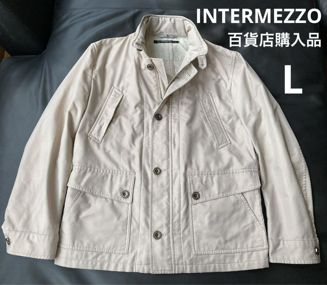 百貨店購入　軽量　INTERMEZOO インターメッツォ　ジャンパー　ジャケット