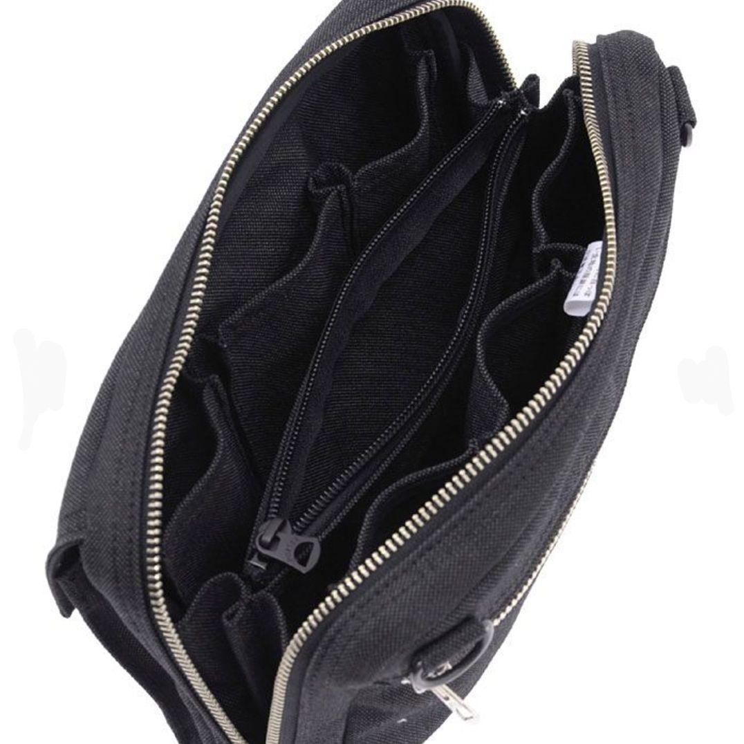 バッグ PORTER SMOKY 2WAY SHOULDER BAG BLACK