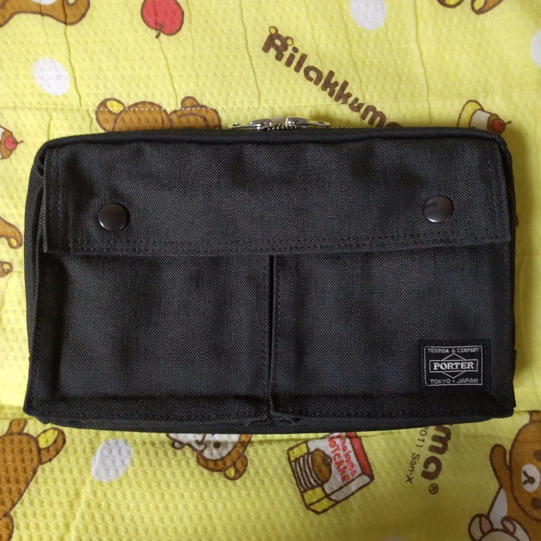 バッグ PORTER SMOKY 2WAY SHOULDER BAG BLACK