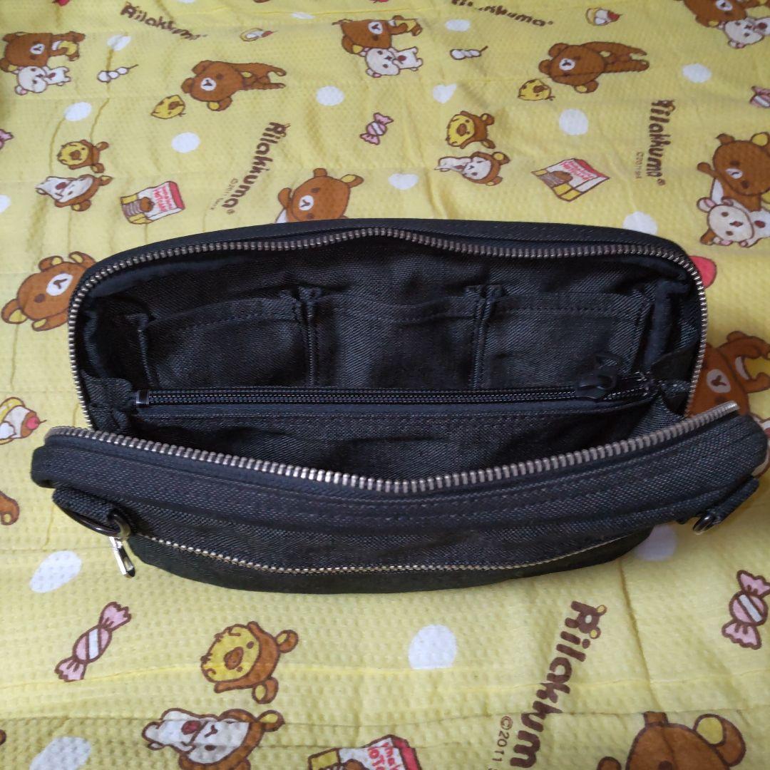 バッグ PORTER SMOKY 2WAY SHOULDER BAG BLACK