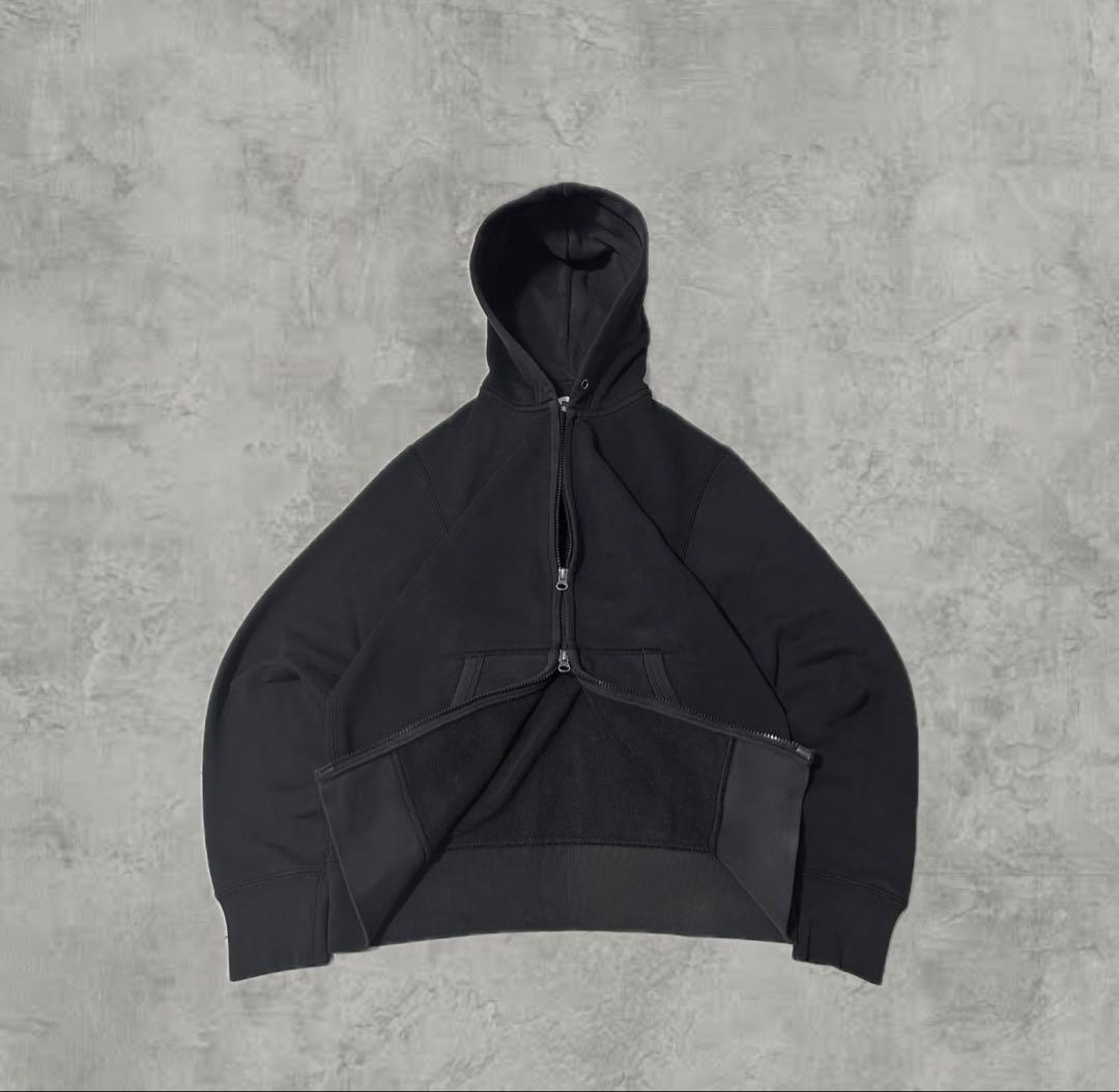 OLD UNIQLO 短丈 ジップパーカー 00s