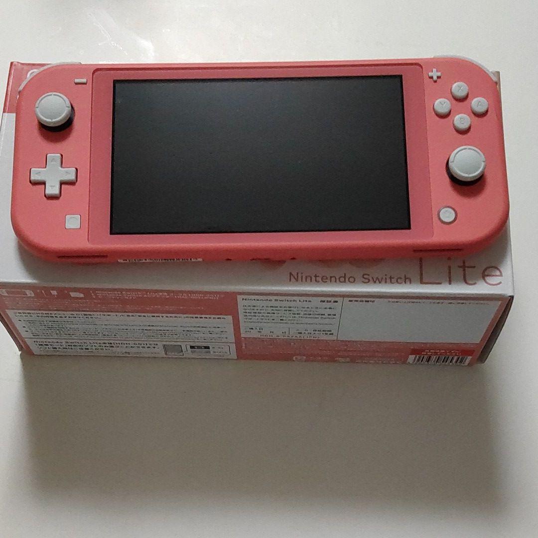 任天堂 Switch スイッチ コーラルピンク