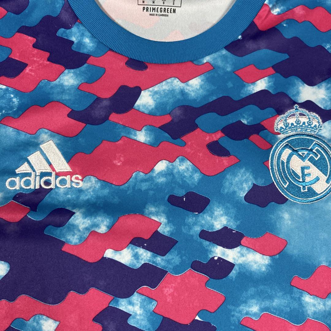adidas レアルマドリード プレマッチシャツ プラクティスシャツ