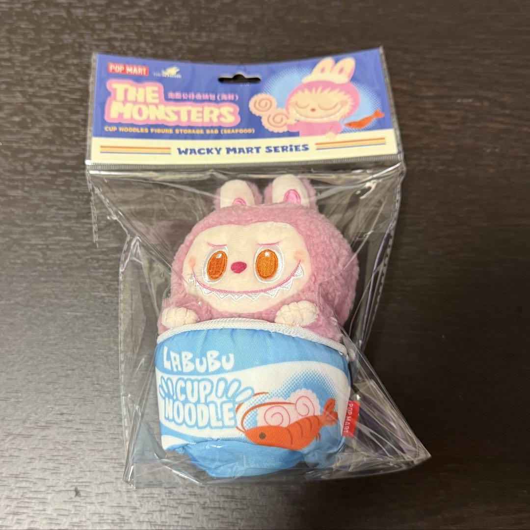 LABUBU Wacky Martシリーズ カップ麺ストレージバッグ