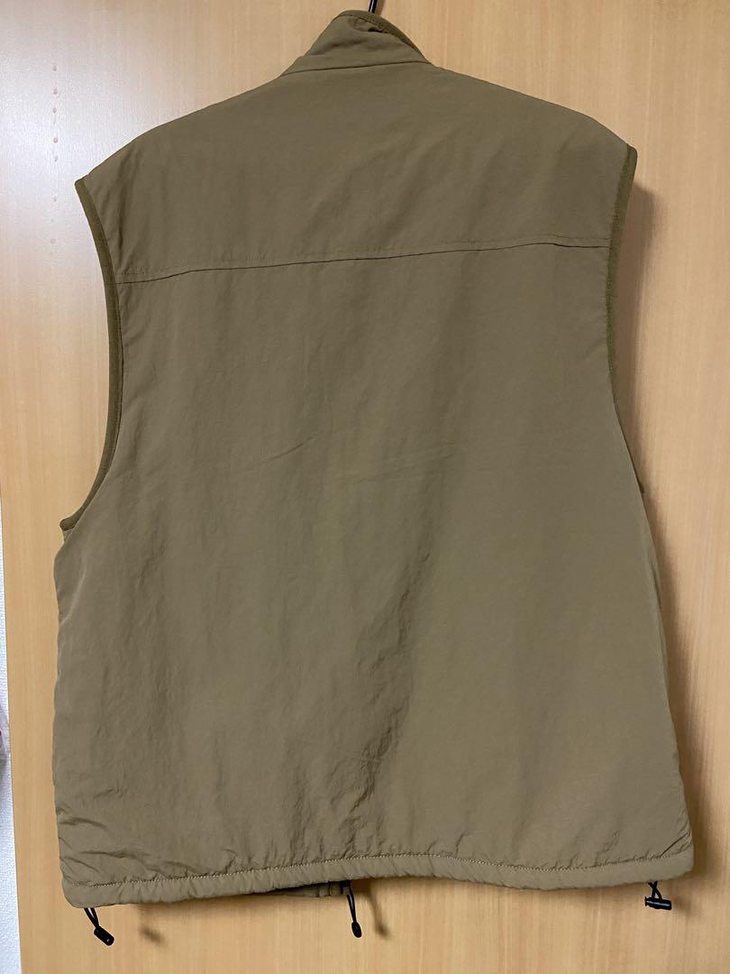niko and カーキ レオパード柄 ベスト リバーシブル　Mサイズ　美品