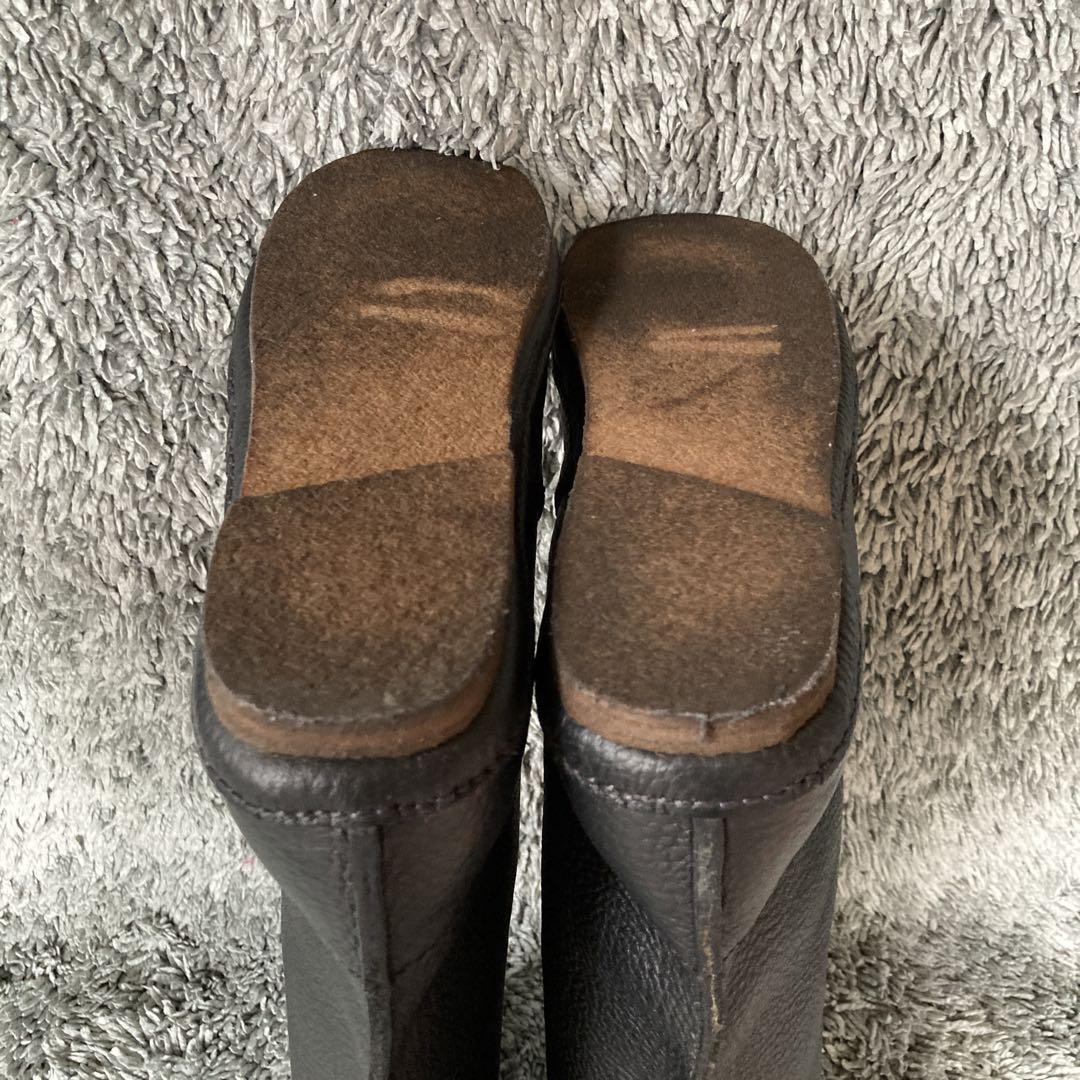極美品 レザー ロングブーツ KOOS  コース Lucas ルーカス  38