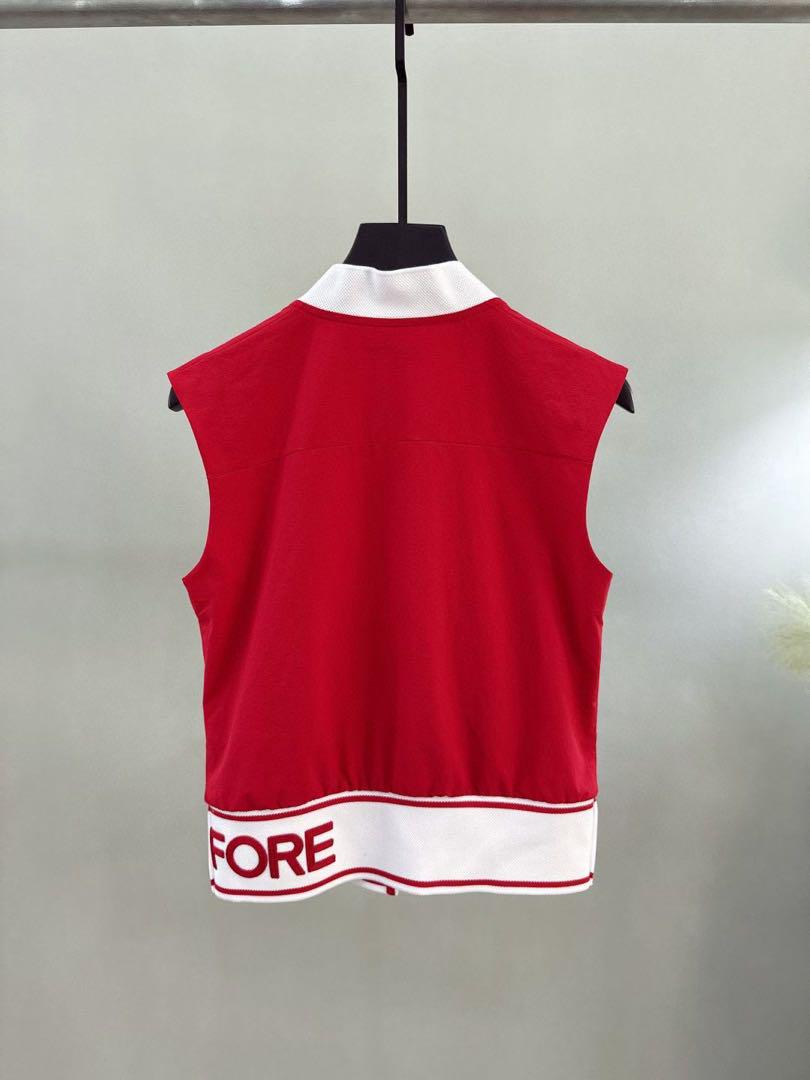 G/FORE 25新作❤️ジーフォア レディース ゴルフウェアセット 赤