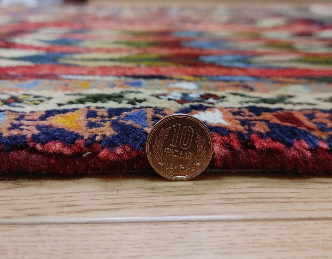 ペルシャ絨毯　シ－ラーズ産 160x100 クリーニング済 shiraz