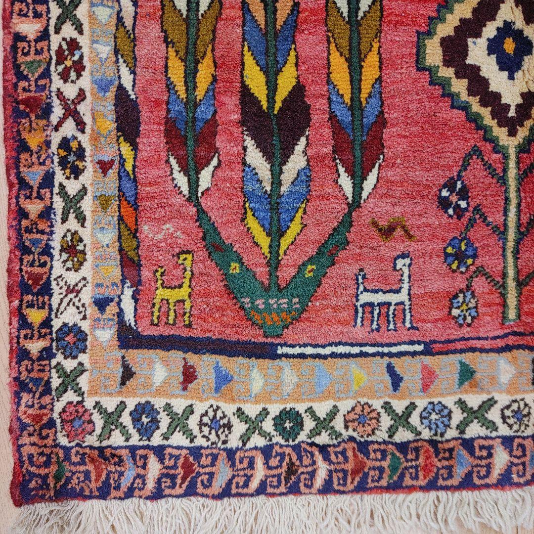 ペルシャ絨毯　シ－ラーズ産 160x100 クリーニング済 shiraz