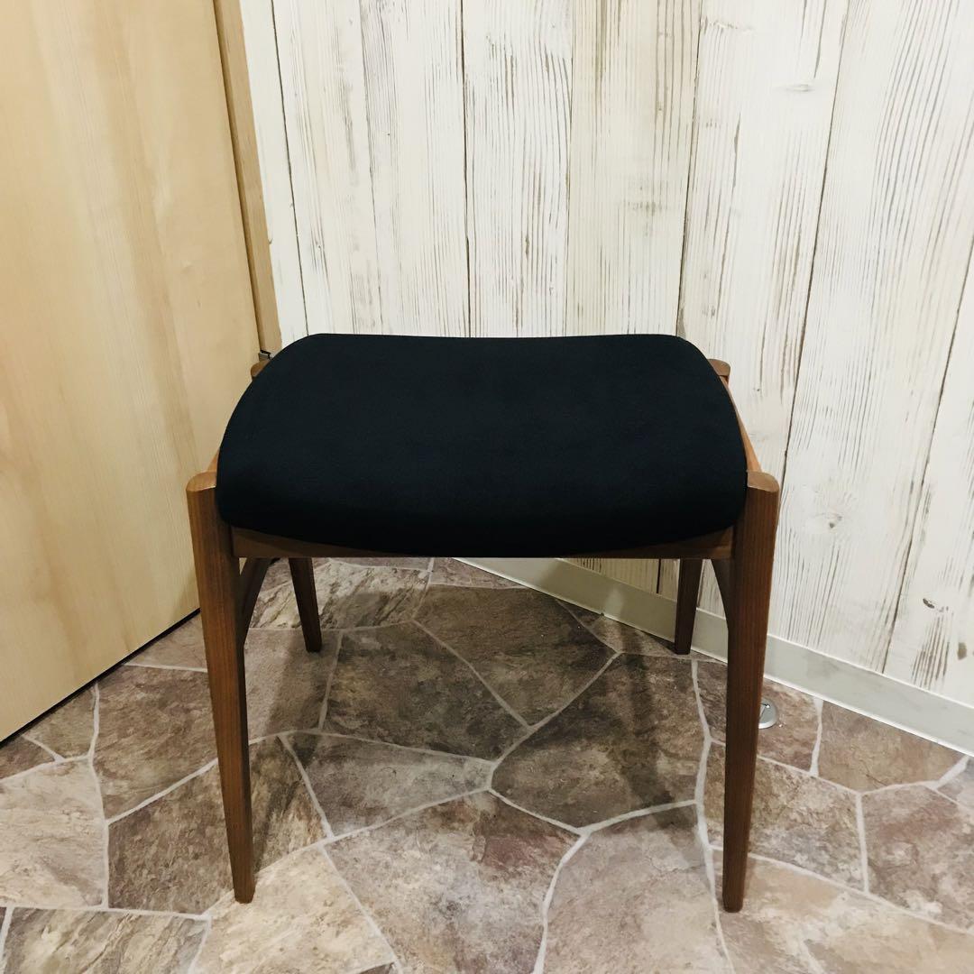 【極美品】karimoku カリモク スツール オーク材