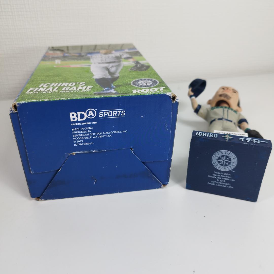 イチロー 引退試合記念 ボブルヘッド バブルヘッド 新品 フィギュア fITB