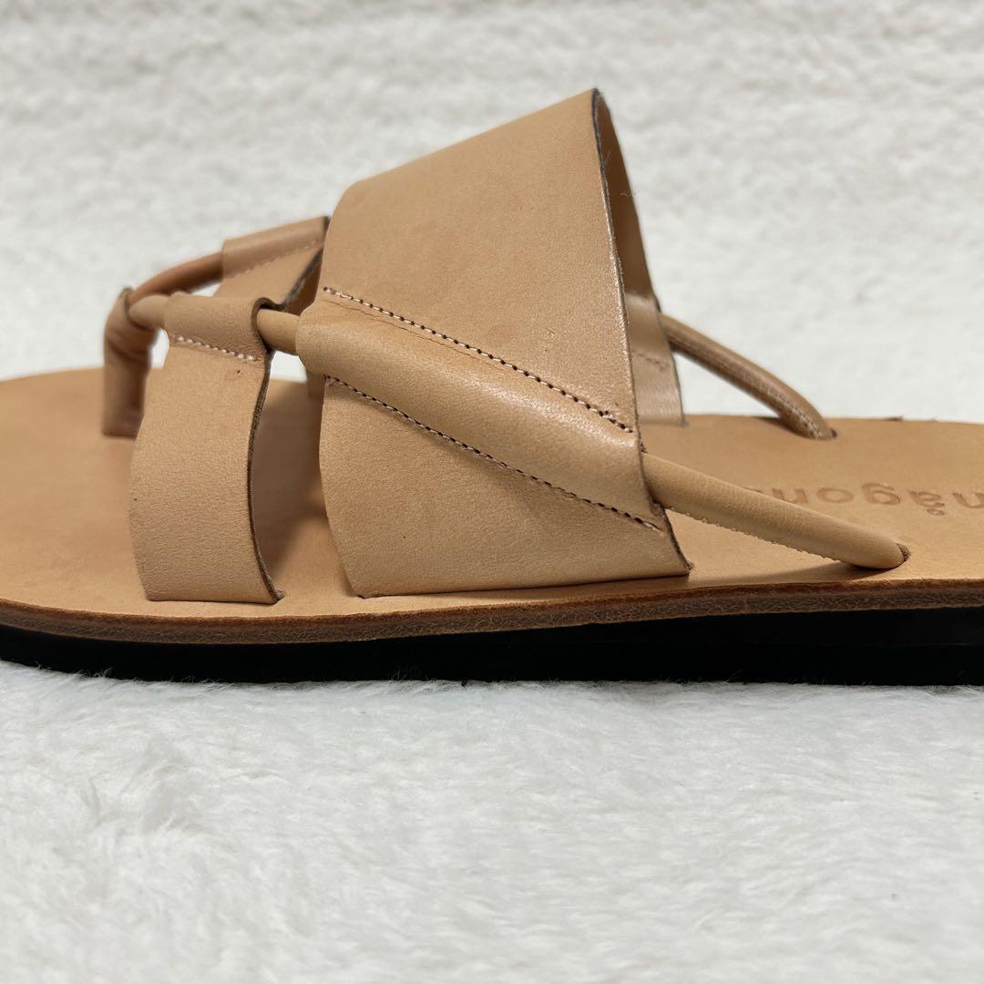 【美品】ナゴンスタンス　アシンメトリー　サンダル　38