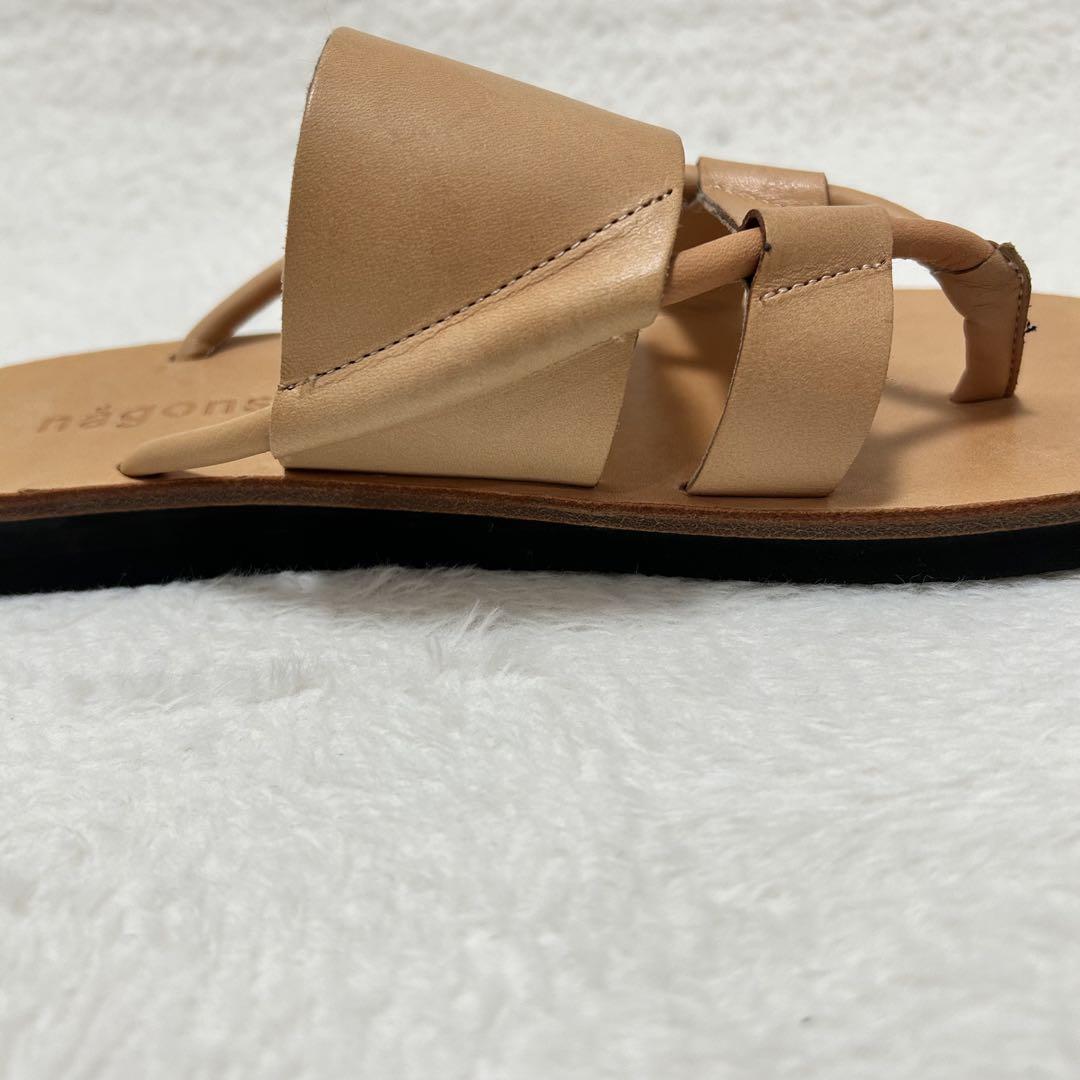 【美品】ナゴンスタンス　アシンメトリー　サンダル　38