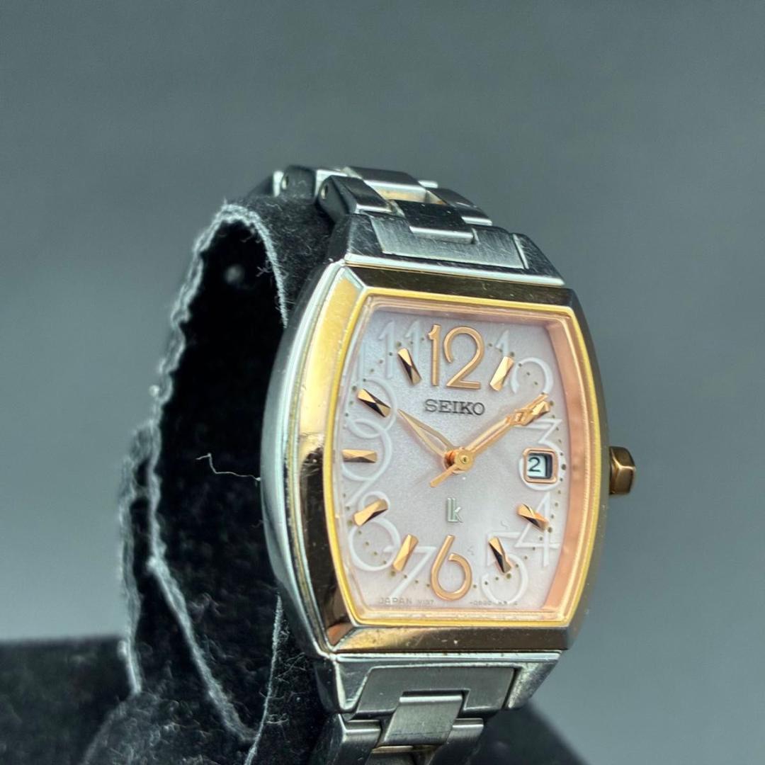 SEIKO セイコー ルキア V137-0AR0 デイト シルバー クォーツ
