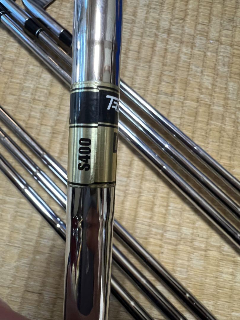 【シャフトS400】SRIXON ZX5 アイアン　#4~P 7本セット