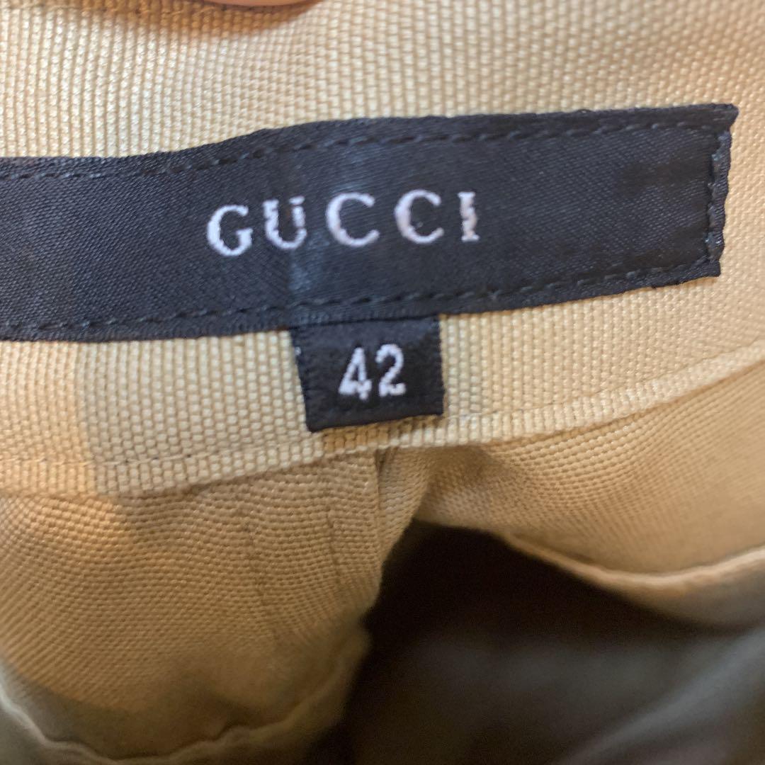 ◯ △-9 GUCCI グッチ チノパン サイズ42