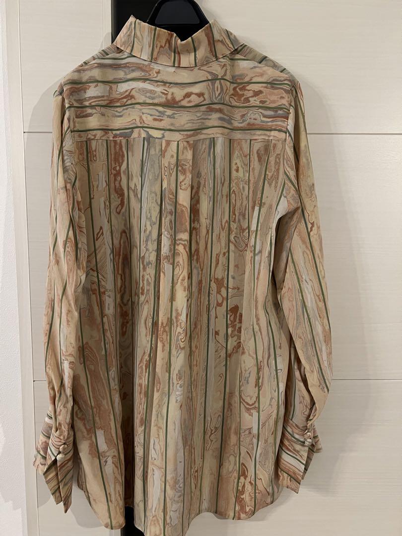 トップス Mame Kurogouchi Marble Silk Shirt