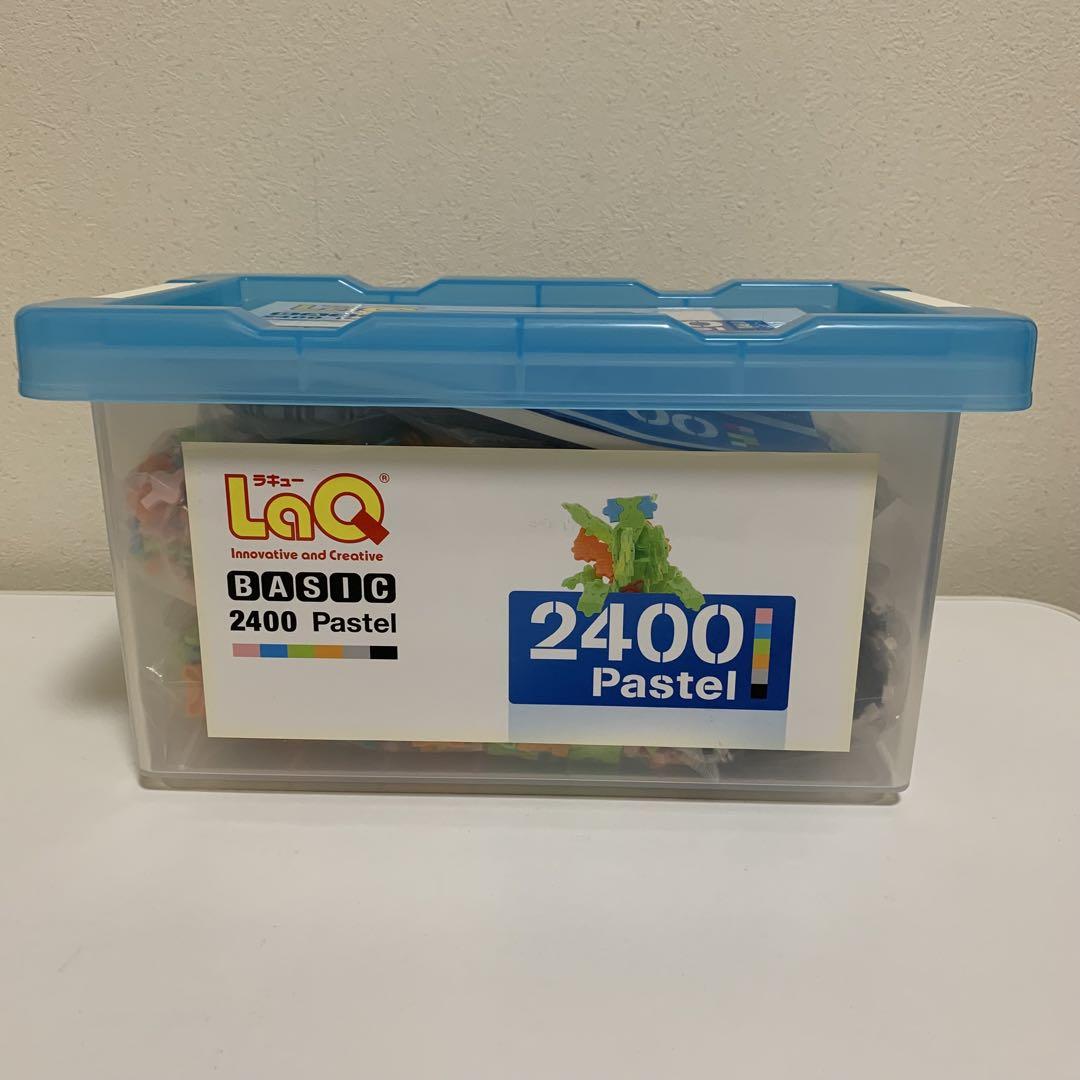 LaQ ベーシック 2400 Pastel 知育玩具