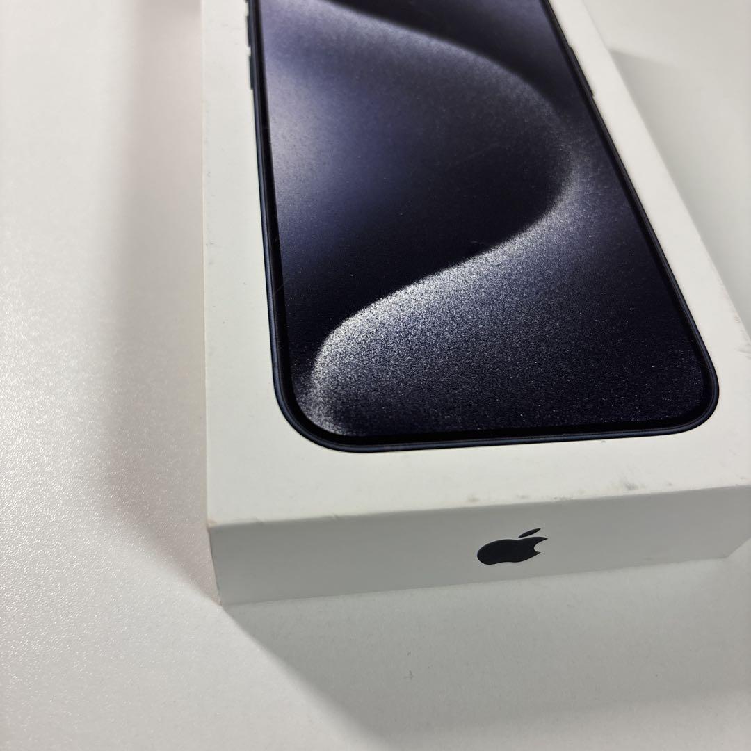 iPhone15Pro SIMフリー　シムフリー　ブルー　チタニウム　128GB