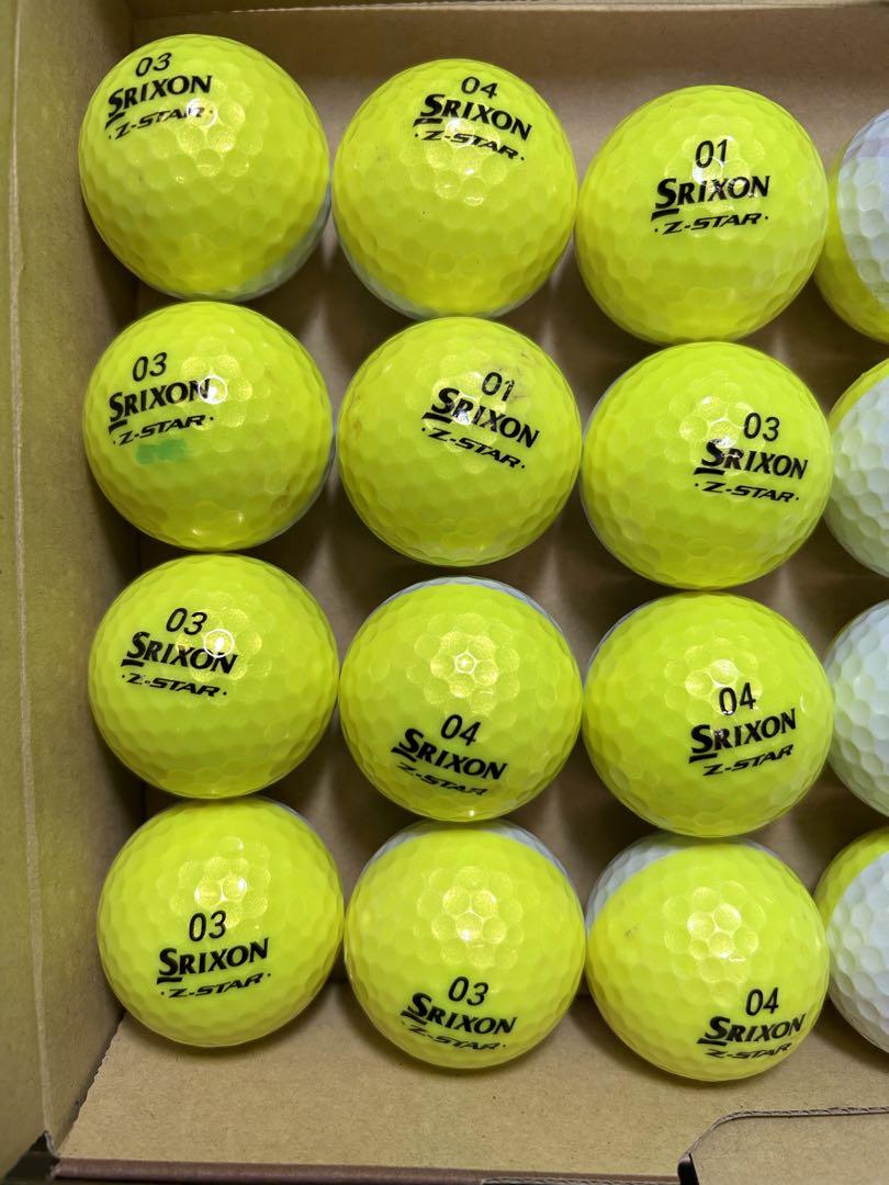 SRIXON DIVIDED Z-STAR,XV 各1ダース