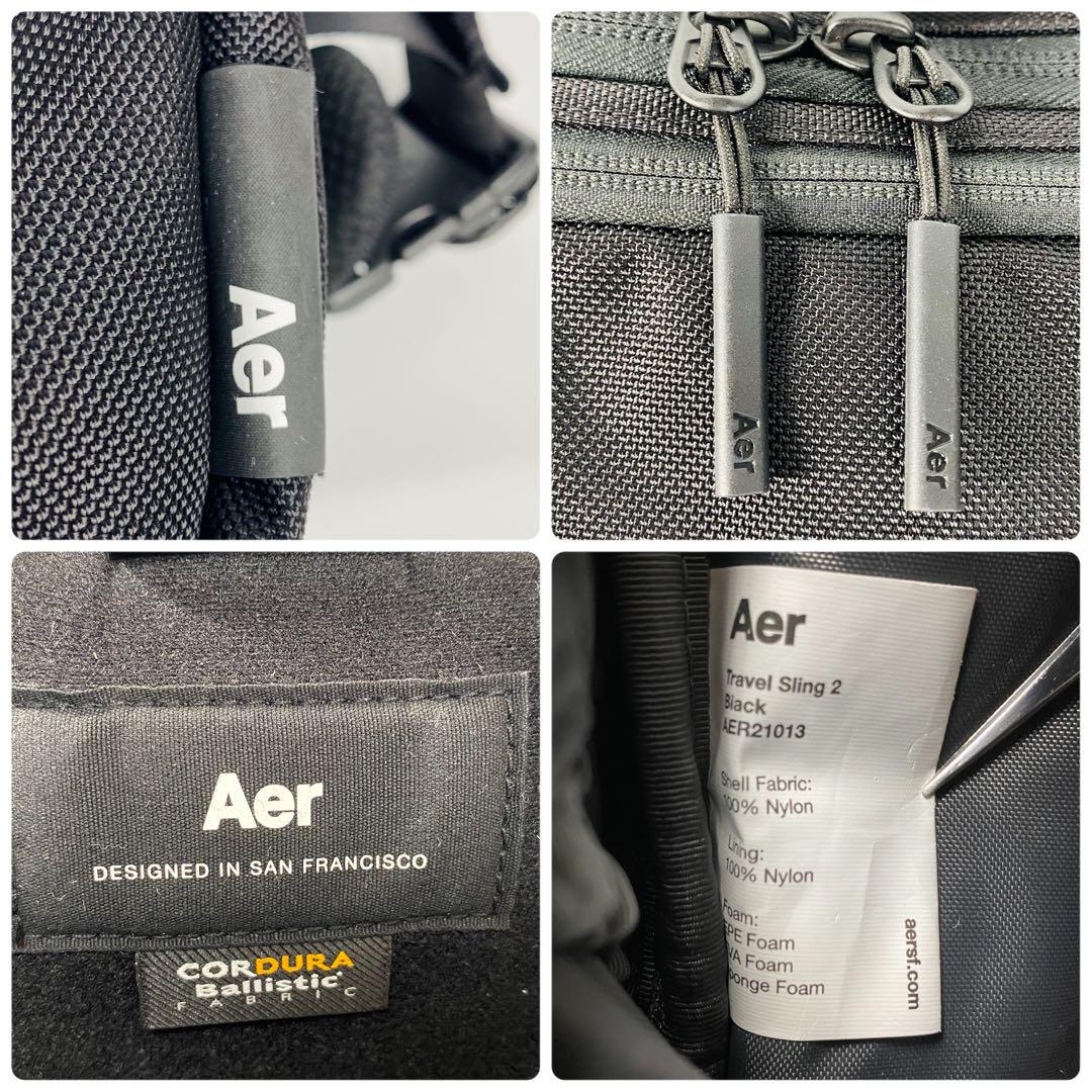 ARE　エアー　Travel　Sling2　ボディバッグ ショルダー　ブラック